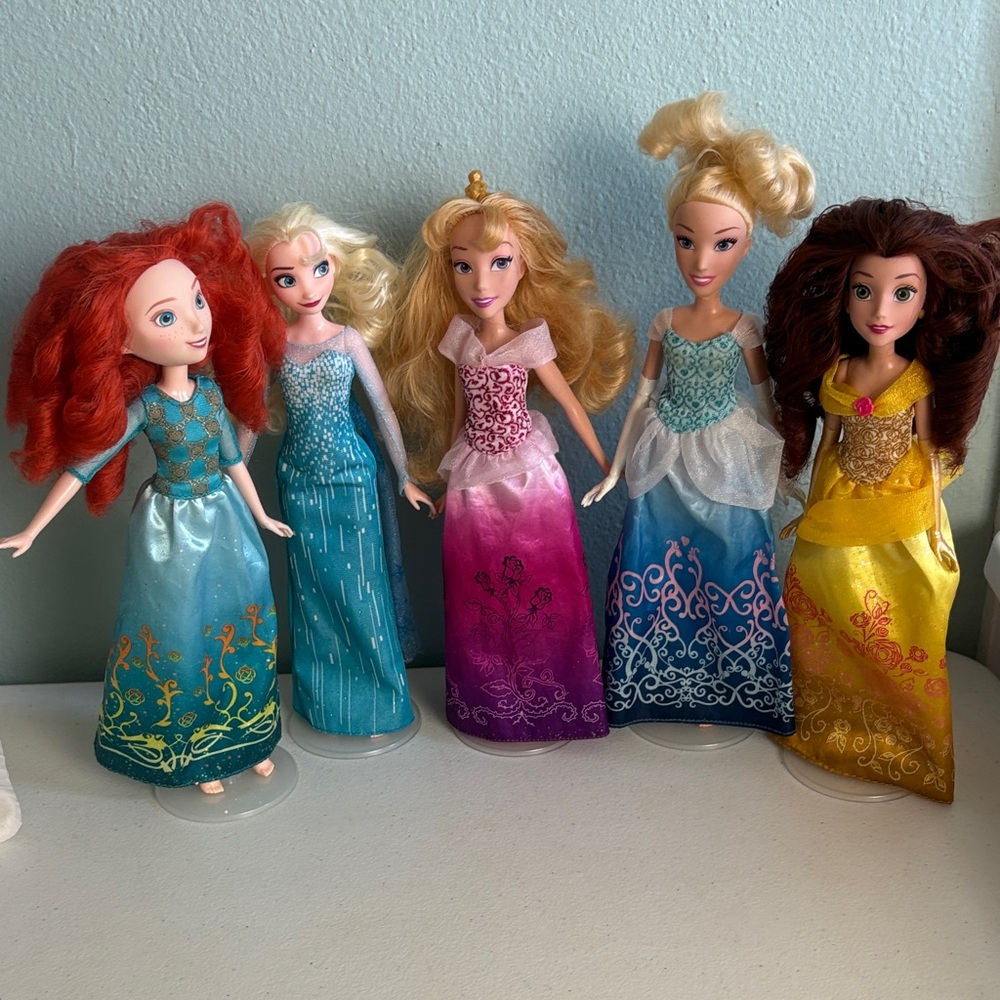 Disney Princess Doll Collection 5 Dolls